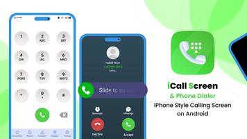 iCall Dialer: iOS Phone Dialer Affiche