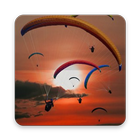 Paragliding Wallpaper HD-icoon
