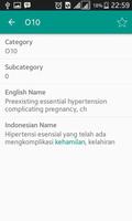 ICD 9 10 INDONESIA ENGLISH اسکرین شاٹ 1