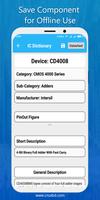 IC Dictionary Pro:Electronics,Datasheet,Calculator capture d'écran 1
