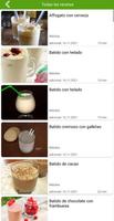Recetas de helado captura de pantalla 2