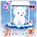 Ice Cute Bear Theme APK