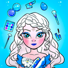 Icona Ice Princess: Frozen Dress up
