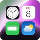 iCenter OS 17: X-Widget biểu tượng