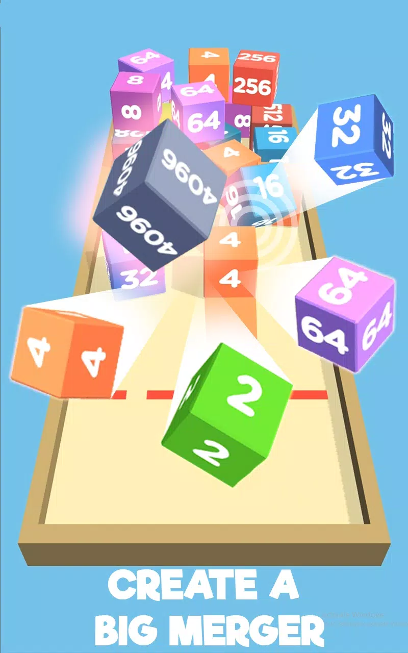 2048 Chain Cube 3D: Merge Game by ICEBEAR., JSC