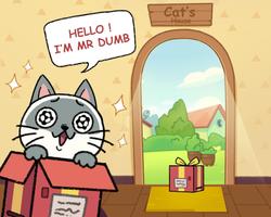 Dumb Cat الملصق