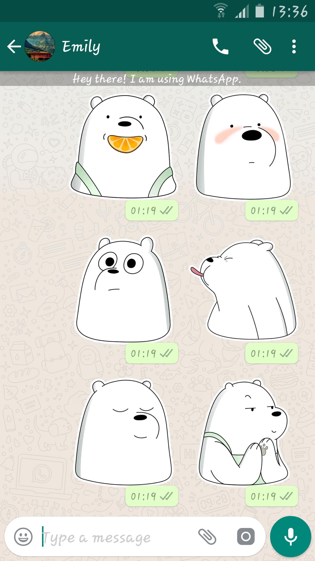 Ice Bear Stickers For Android Apk Download