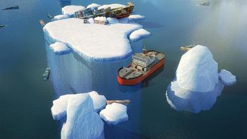 Icebreaker Boat Simulator Park اسکرین شاٹ 1