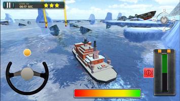 Icebreaker Boat Simulator Park تصوير الشاشة 2