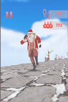 Père Noël saut en parachute coureur ruée vers Noël capture d'écran 1