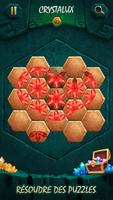 Crystalux: Zen Match Puzzle Affiche