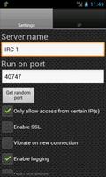 IRC Server syot layar 2