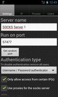 Socks Server Ultimate स्क्रीनशॉट 1