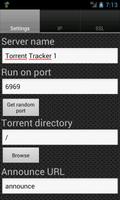 1 Schermata Torrent Tracker