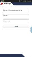Poster MainManager on your smartphone