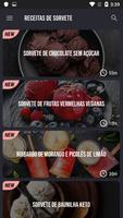 Receitas de Sorvete Cartaz