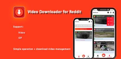 Video Downloader for Reddit Affiche