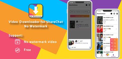 Video Downloader for ShareChat الملصق