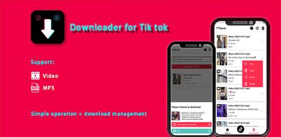 Video Downloader for TT Affiche