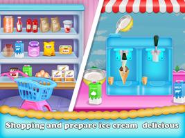 Ice cream cake maker الملصق