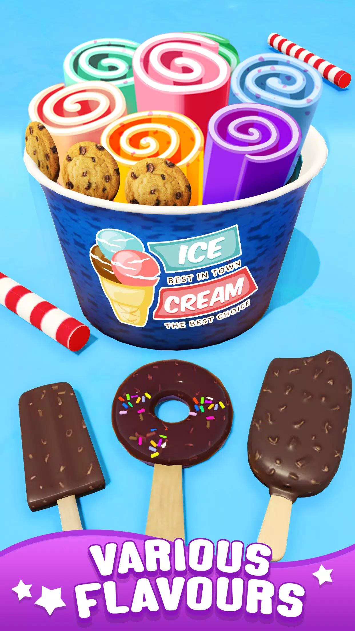 Ice Cream Inc. ASMR, DIY Games Game for Android - Download