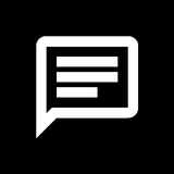 MaterialBlack－KakaoTalk Theme Zeichen