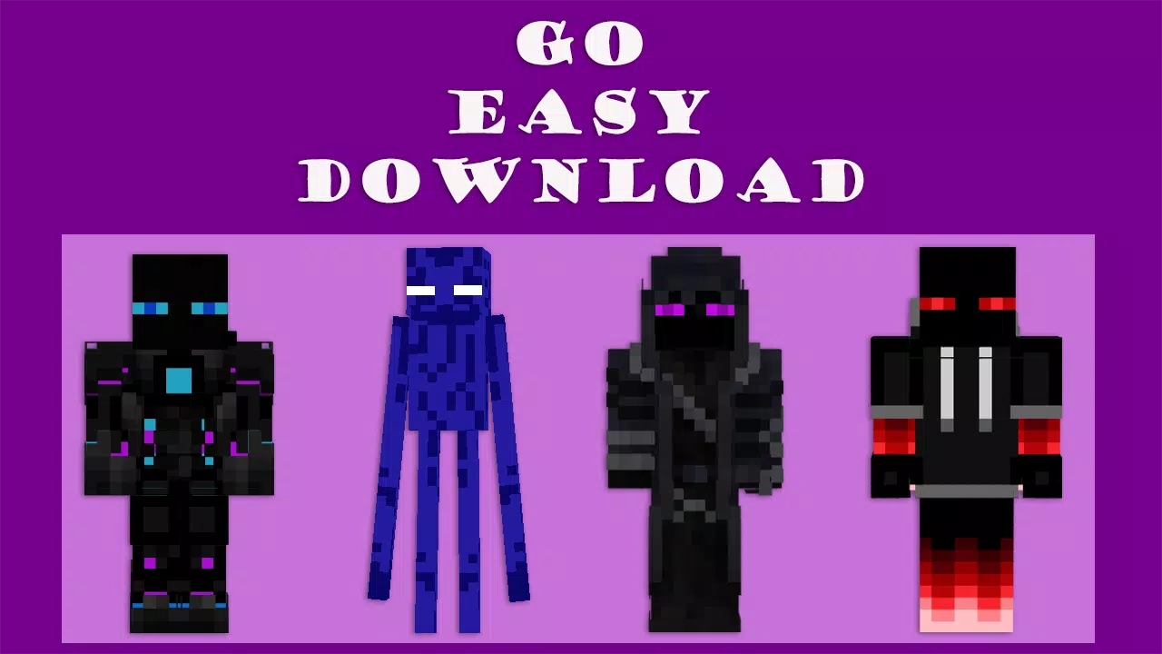 Enderman Minecraft Skin - Download Enderman Skin