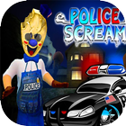 police  granny scream icône