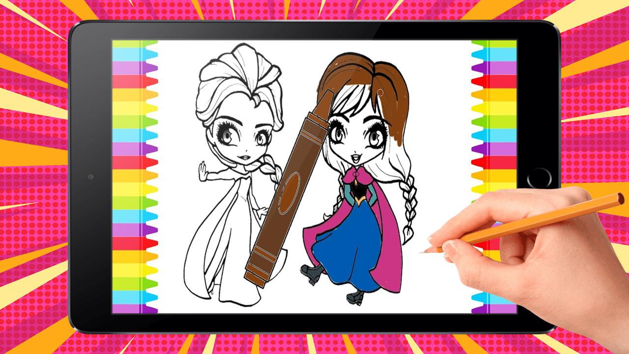 Ice Princess coloring pages for Android   APK Download