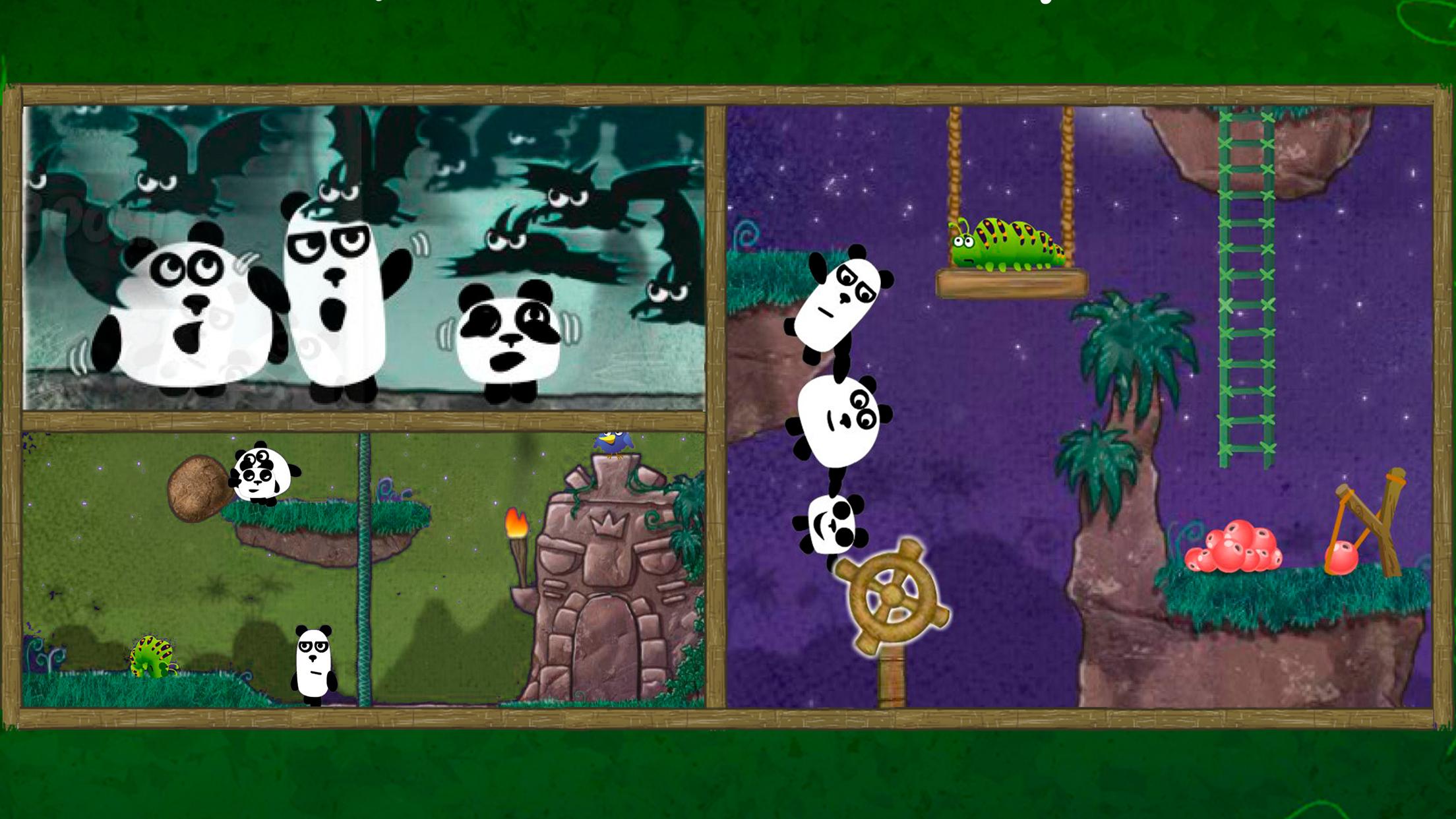 3 Панды игра. Игра 3 панды 2 ночь. Три панды ночь. Картинки три панды из игры.