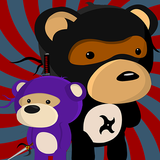 Ninja Bear: Slingshot Shooter ไอคอน