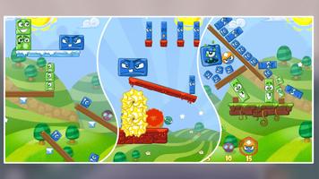 Big Blocks Battle: Slingshot screenshot 1
