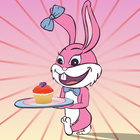 Bunny Cakes: Cafe Simulator icône