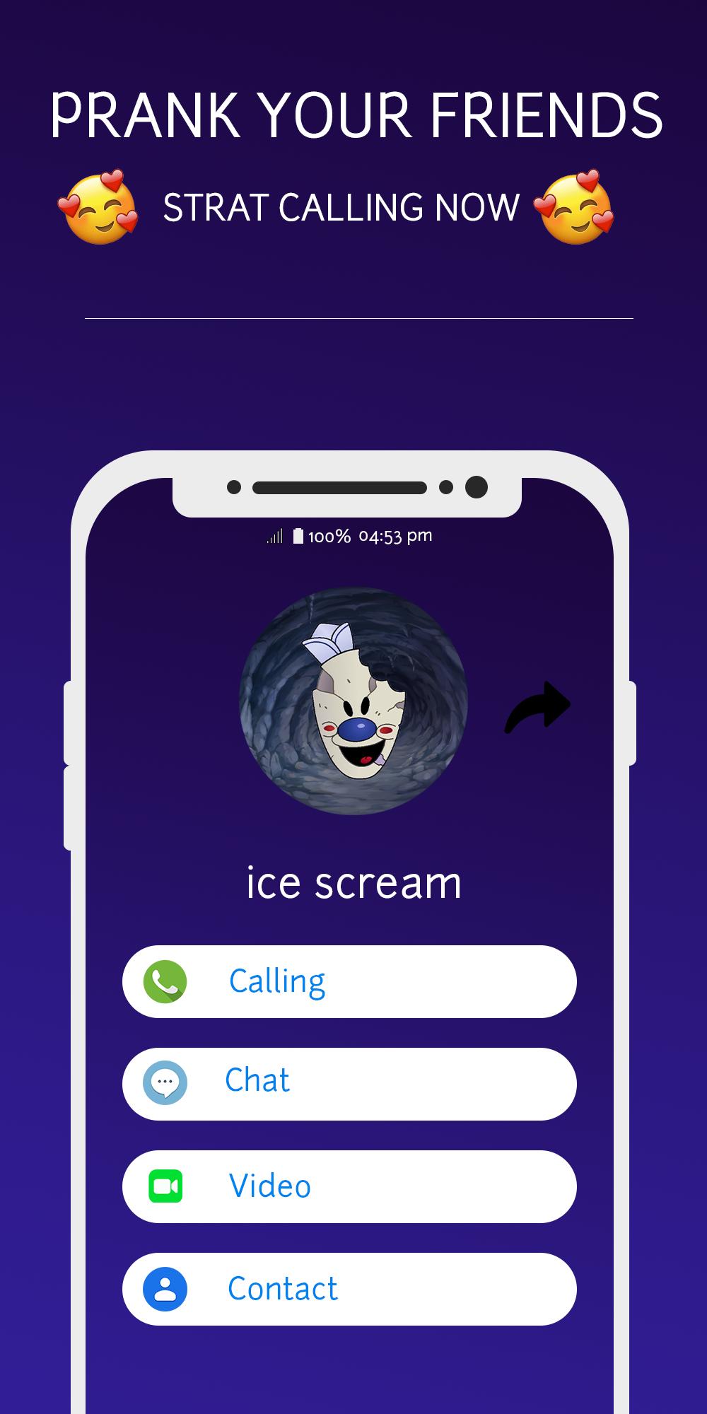 Call from ICE SCREAM prank APK voor Android Download