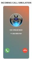 video fake call simulation for captura de pantalla 1