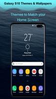 Themes for Samsung galaxy S10 launcher & wallpaper syot layar 2