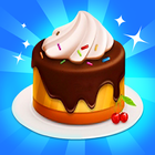 Cream icing cake icône