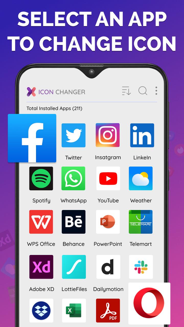 Приложение x icon changer. Icon Changer. X icon Changer для приложений. Красный ватсап для x ikon Changer.