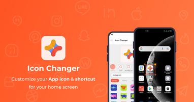 Créateur d'icônes-Customize App Icons, Icon Themer Affiche