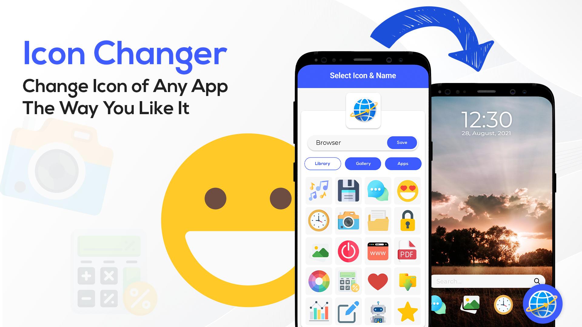 Приложение x icon changer. Icon Changer для Android. Icon Changer. Установки иконок на андроид приложение. Ume lcon Changer на самсунге.