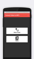 Video naar MP3-poster
