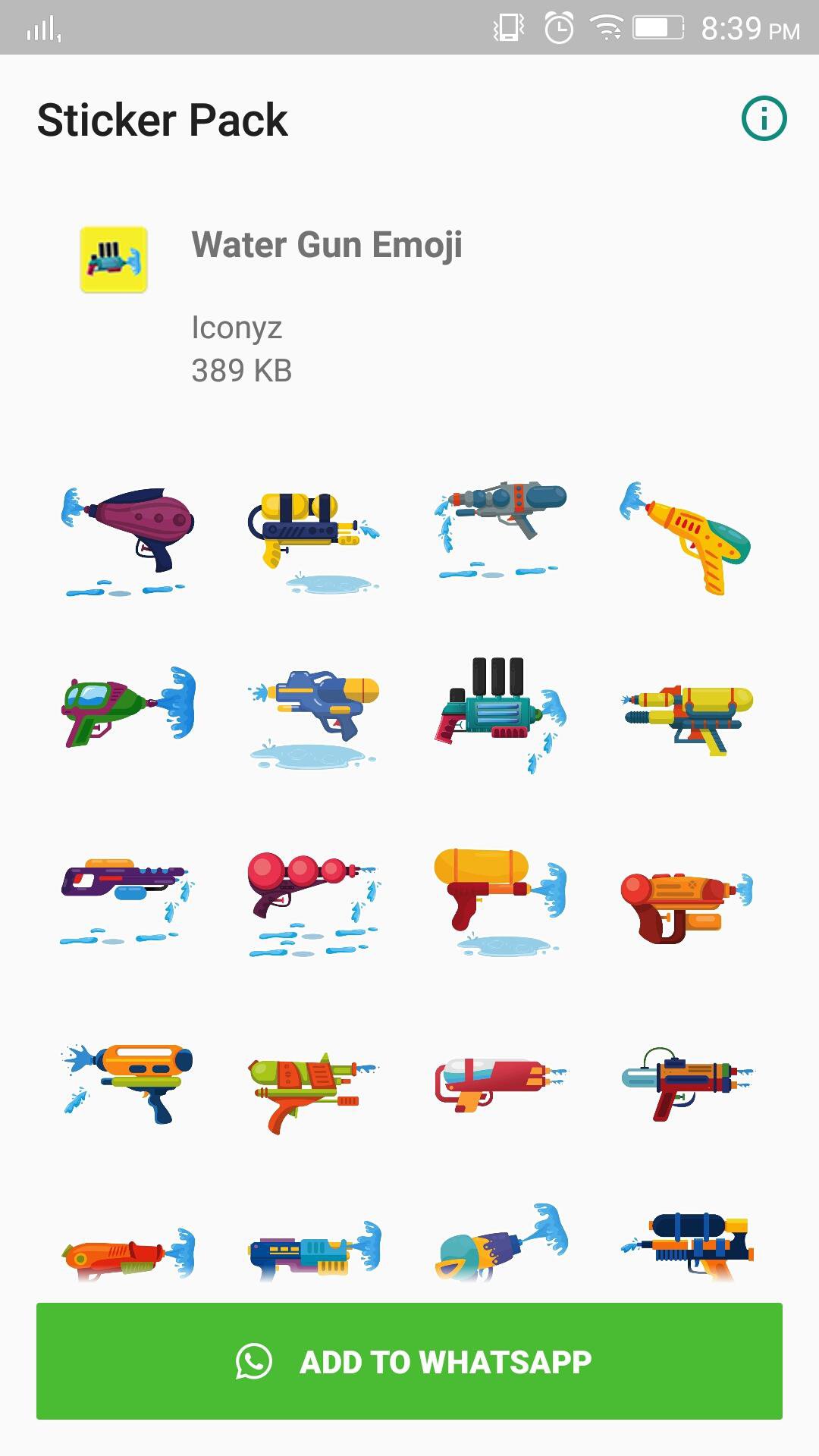 Water Gun Emoji APK for Android Download