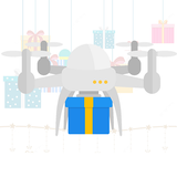 Lazy Santa: Drone Dilivery ikona