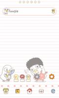 Baby Duck dodol launcher theme imagem de tela 3