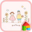 Flower dodol launcher theme APK