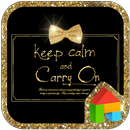 GoldRibbon dodollauncher theme APK