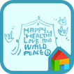Amulet Dodol Luncher Theme