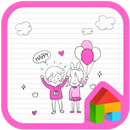 I'm happy dodol launcher theme APK