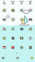 Kkomi_Sea dodol launcher theme screenshot 2