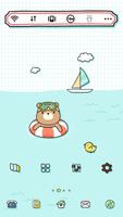 Kkomi_Sea dodol launcher theme screenshot 3